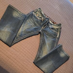 Rock Revival Dark Blue Denim Jeans